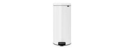 Brabantia Newicon Pedal Eimer, 30l - Weiß