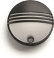 Philips LED Philips Yarrow Wandleuchte – mit Sensor – Schwarz