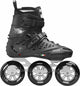Roces x35 110 Inlineskates - Inlineskates - Erwachsene - Schwarz Silber - Größe 46