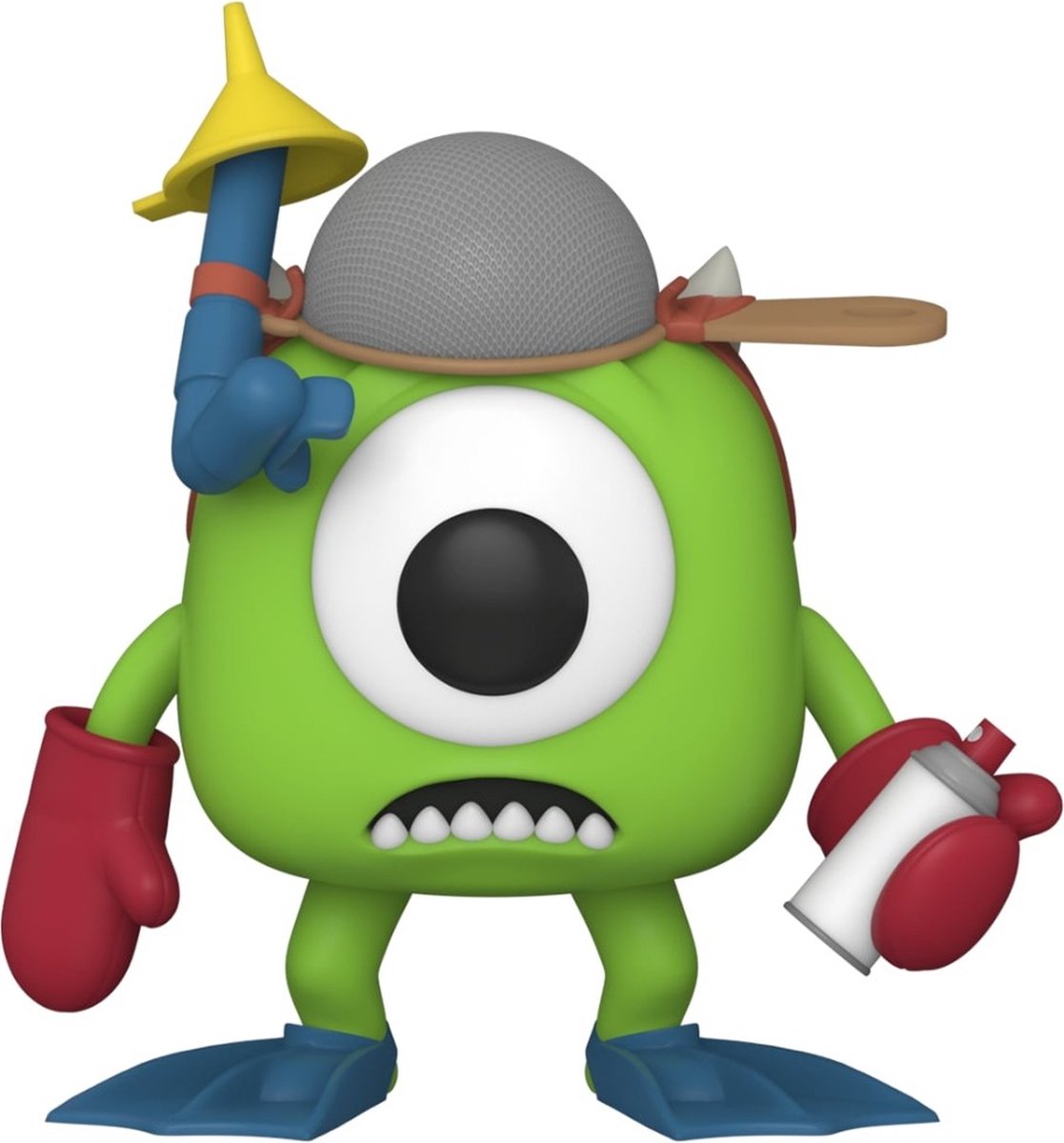 Funko Monsters, Inc. Sammelfigurenpuppe! Vinyl – Disney Mike mit Handschuhen zum 20-jährigen Jubiläum, mehrfarbig