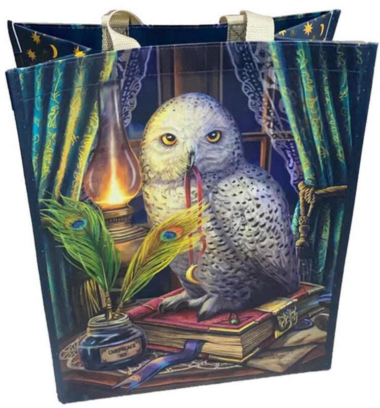 Lisa Parker Wachter von Proverbs Owl Shopper -Tasche