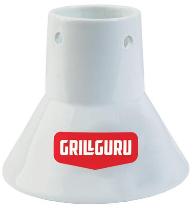 Grill Guru Chicken Sitter aus Keramik – die perfekte Art, ein ganzes Hähnchen zu grillen
