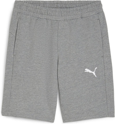 Puma Teamgoal Casuals Shorts Herren-Sporthose – Mittelgrau meliert – Weiß