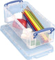 Wirklich nützliche Box Bleistiftbox 09 Liter transparent