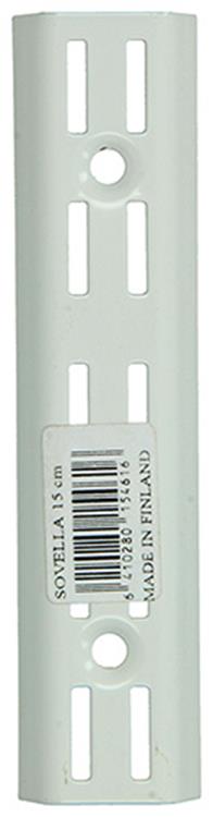 Sovella 1013094 - Wandschiene weiß 15cm | 10 Stück