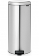 Brabantia Pedal Biner Newicon 30l mattes Stahl