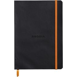 Notizbuch Rhodia 117402c nicht perforiert schwarz