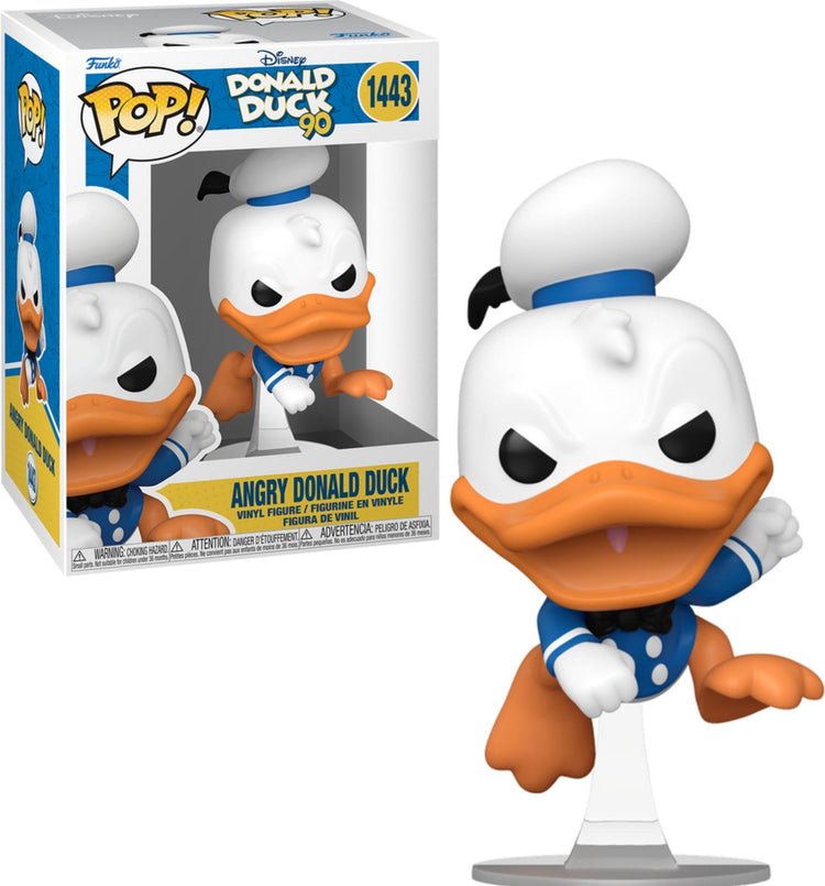 Funko Mickey Minnie Mouse 90. Jubiläum – Angry Donald Duck Vinylfigur 1443 Pop! mehrfarbig