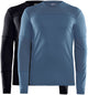 Craft Core Baselayer-Thermoshirt Herren (2er-Pack) – Größe L