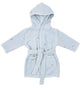 Little Dutch Bademantel – Größe 74 80 – Bademantel für Kinder Jungen Mädchen – Blau – Waldfreunde