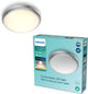 Philips LED Philips Doris Badezimmer-Deckenleuchte – Nickel – klein – 6 W