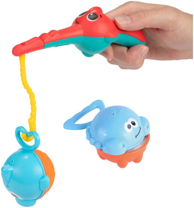 Toi-Toys Little Stars Bath Toys Vishengel mit 3 Fischen, 4dlg.