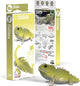 Eugy 3D-Puzzle – Tuatara – wilde Tiere – nachhaltig – alle sammeln – 6 Jahre