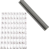 Kreativfirma Stempel Set Gummibriefe und -figuren weiß