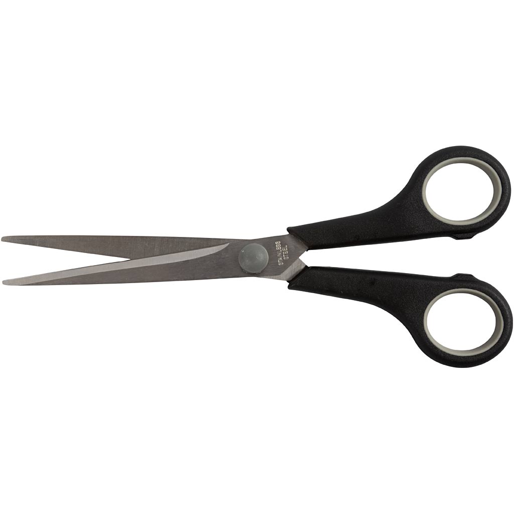 Creativ Company Kinderschere, L: 17 cm, Rechts-Linkshänder, 12 Stück 1 Box