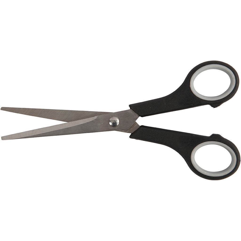 Creativ Company Universalschere, L: 17 cm, Rechts-Linkshänder, 1 Stück
