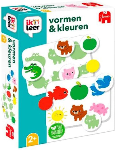Jumbo Ich lerne, Bildungsspiel zu formen und zu färben