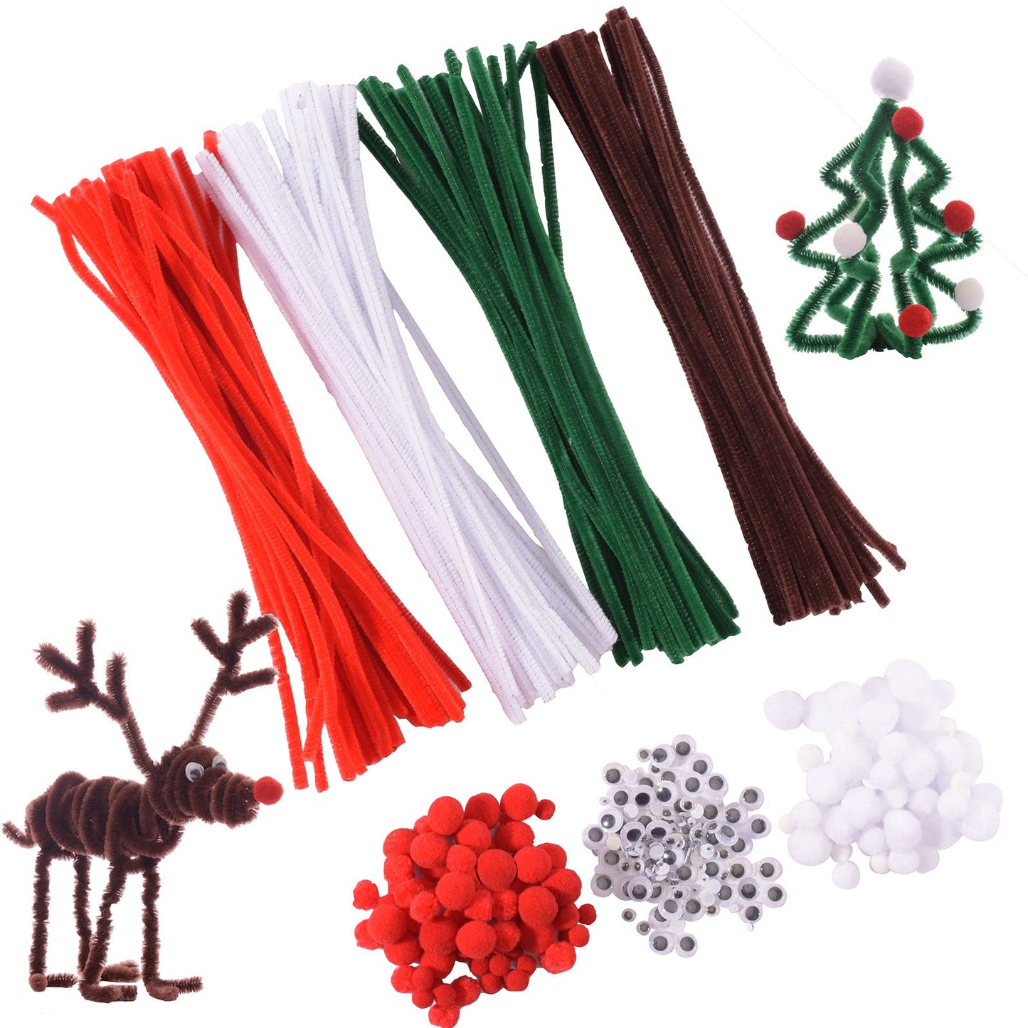 Vaessen creative • Weihnachts-Bastelpaket 450 Stück