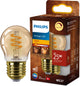 Philips LED-Kugellampe Spirale Gold – 25 W – E27 – dimmbares extra warmweißes Licht