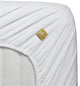 Beddinghouse – Perkal-Baumwolle – Spannbettlaken – 90 x 220 cm – weiß