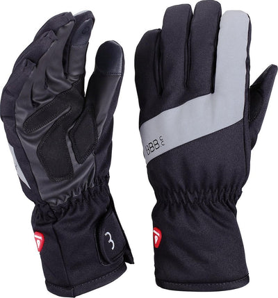 BBB Cycling Subzero Full Fingers Fahrradhandschuhe Winter – Thermo-Fahrradhandschuhe wasserdicht winddicht – Touchscreen – Schwarz – Größe XL – BWG-34