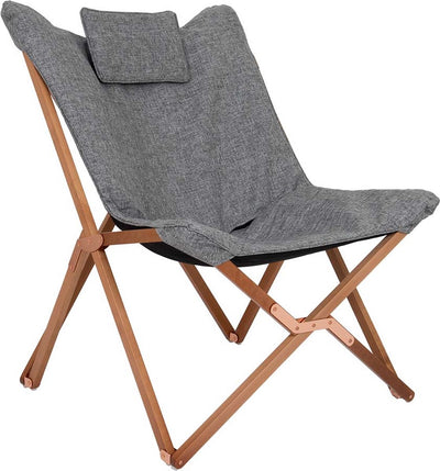 Bo-Camp – Urban Outdoor – Relaxsessel – Bloomsbury – L – Oxford-Polyester – Grau