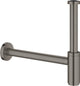 Grohe Design-Siphon 1 1 4 minimalistisch gebürsteter Hartgraphit