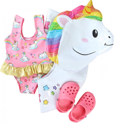 Heless Dolls Schwimmbad Einhorn, 35-45 cm