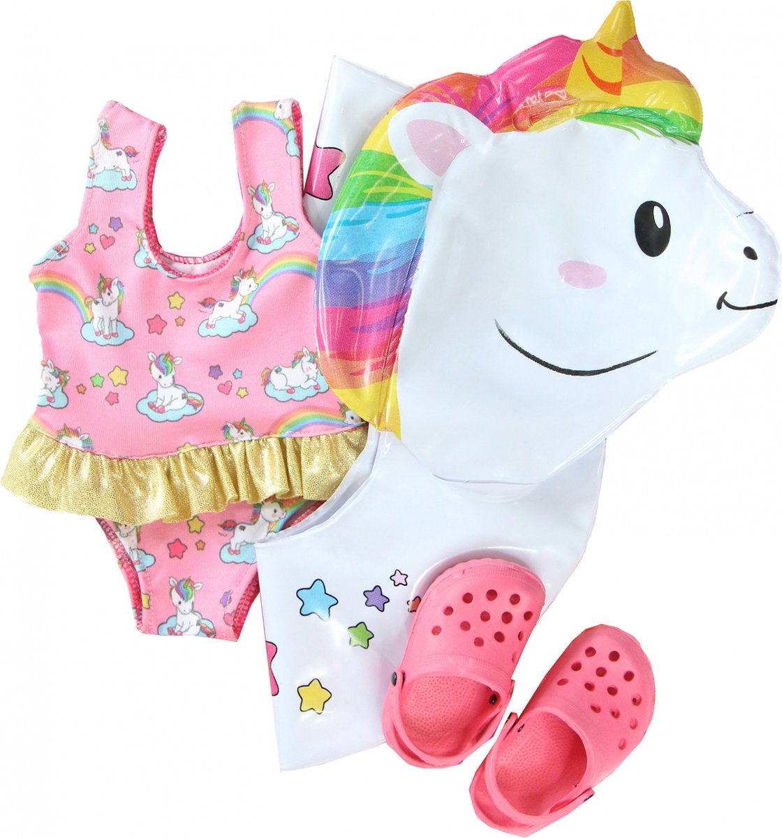 Heless Dolls Schwimmbad Einhorn, 35-45 cm