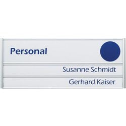 Türschild Ultradex Silber 310277