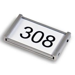 Türschild Ultradex Silber 310977