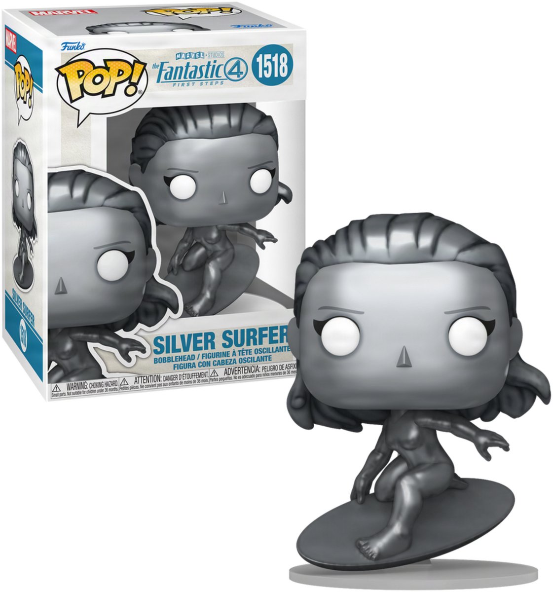 Funko-Pop! Fantastic Four: Erste Schritte – Silver Surfer #1518