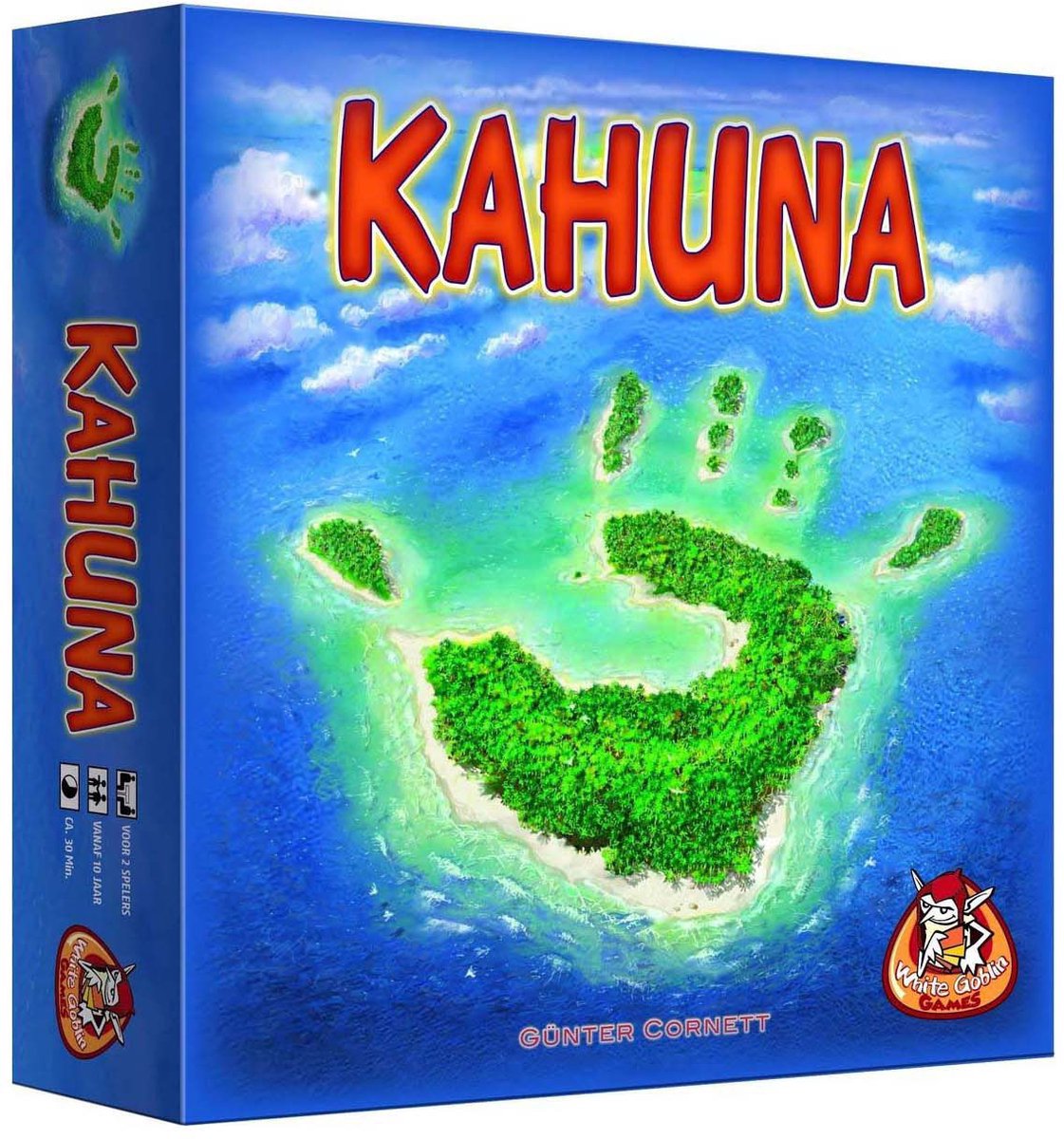 Weiße Goblin -Spiele Kahuna