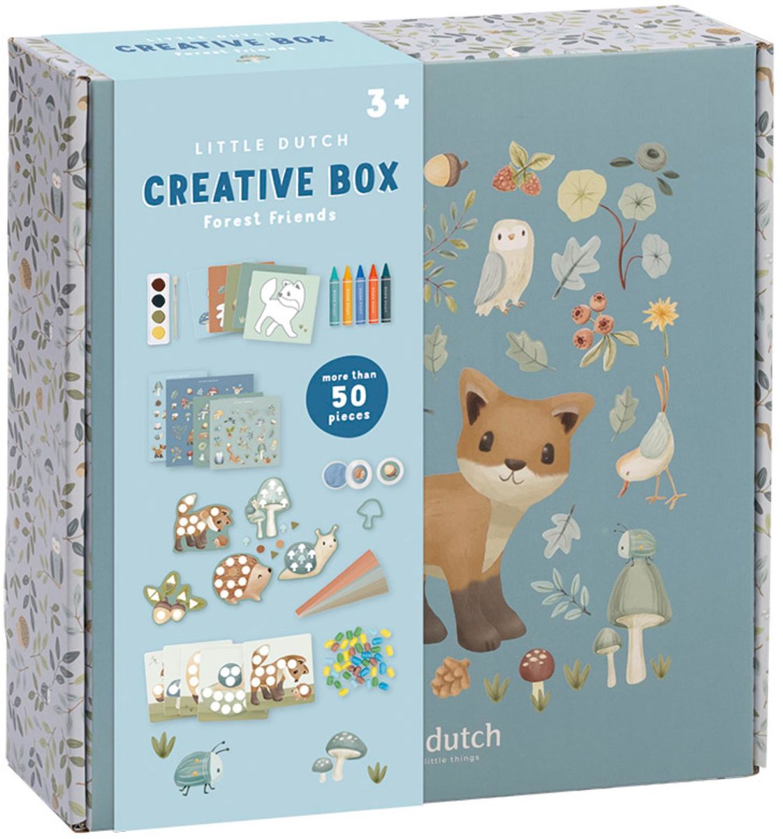 Kleine niederländische Crea Box XL Forest Freunde