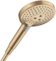 Hansgrohe raindance select s Handbrause 120 3jet bronze gebürstet