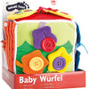 Kleiner Fuß Baby Würfel Natur Plüsch