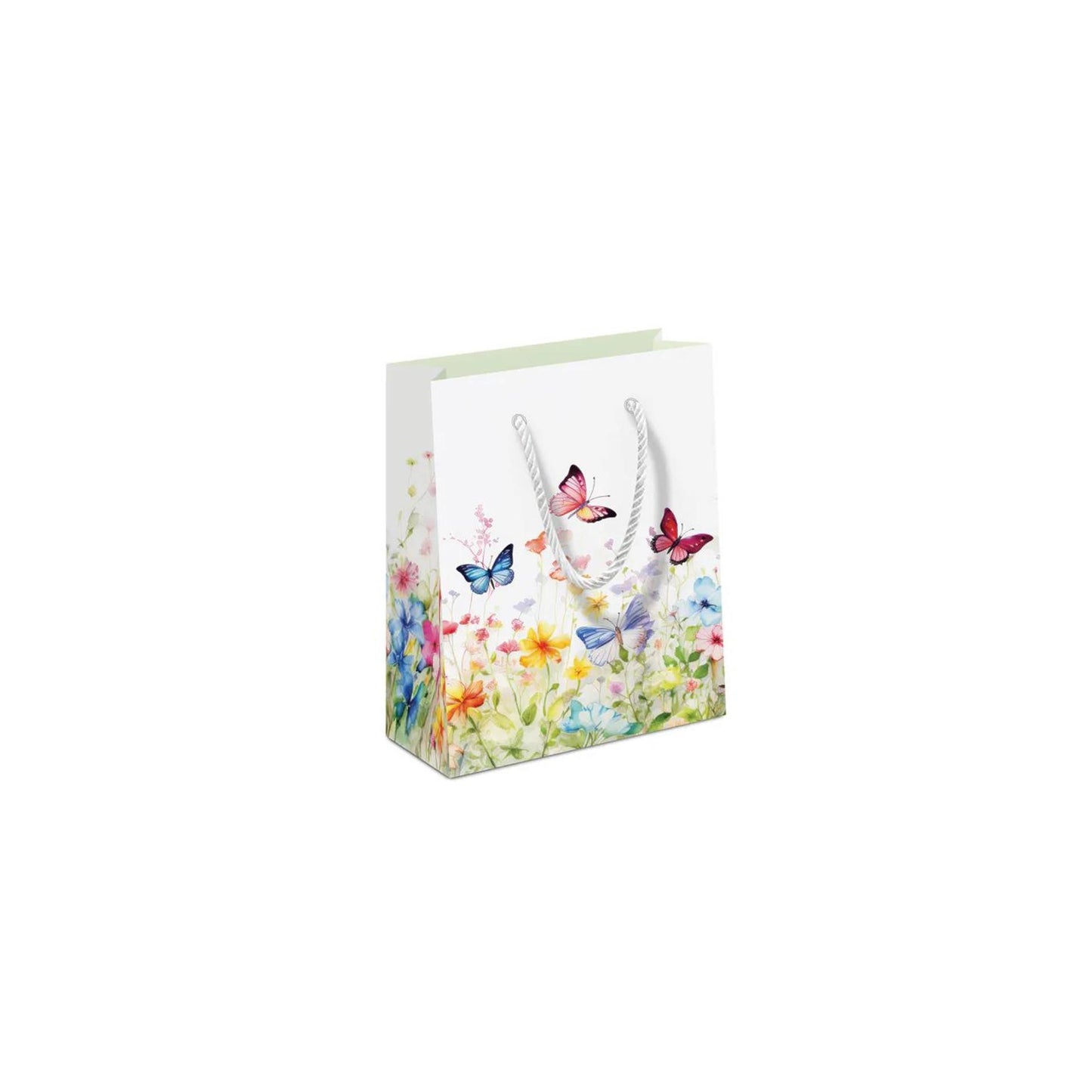 Ambiente Geschenktüte Schmetterlinge im Feld