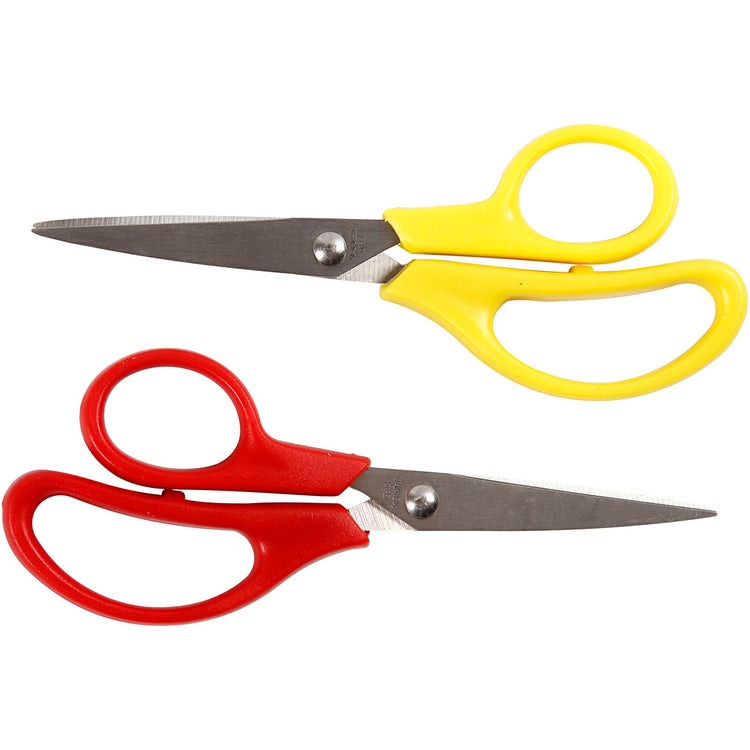 Creativ Company Children's Schaaren, L: 12,5 cm, spitz, rechtshändig, 12 Stück 1 Box