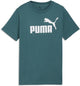 Puma ess Nr. 1 Logo Tee B Unisex-T-Shirt – Emerald Ice