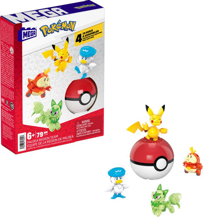 Pokémon Mega Constux Paldea Region Team Construction Set