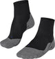 Falke TK5 Cool Short Anti-Blister dünne Lyocell-Funktionsmaterial Wandersocken Damen Schwarz – Größe 41-42