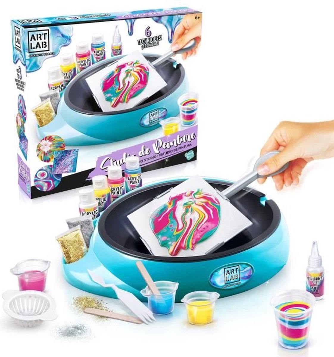 Canal Toys Kunstlabor - Malatelier - Kunst 010 -