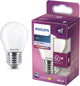 Philips LED-Lampe – Kugellampe mit E27-Fassung – kaltweißes Licht: 4000 K – 60 W – Milchglas