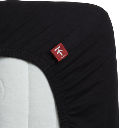 Beddinghouse – Jersey-Stretch – Spannbettlaken – 160 x 220 cm – Schwarz – Premium-Qualität