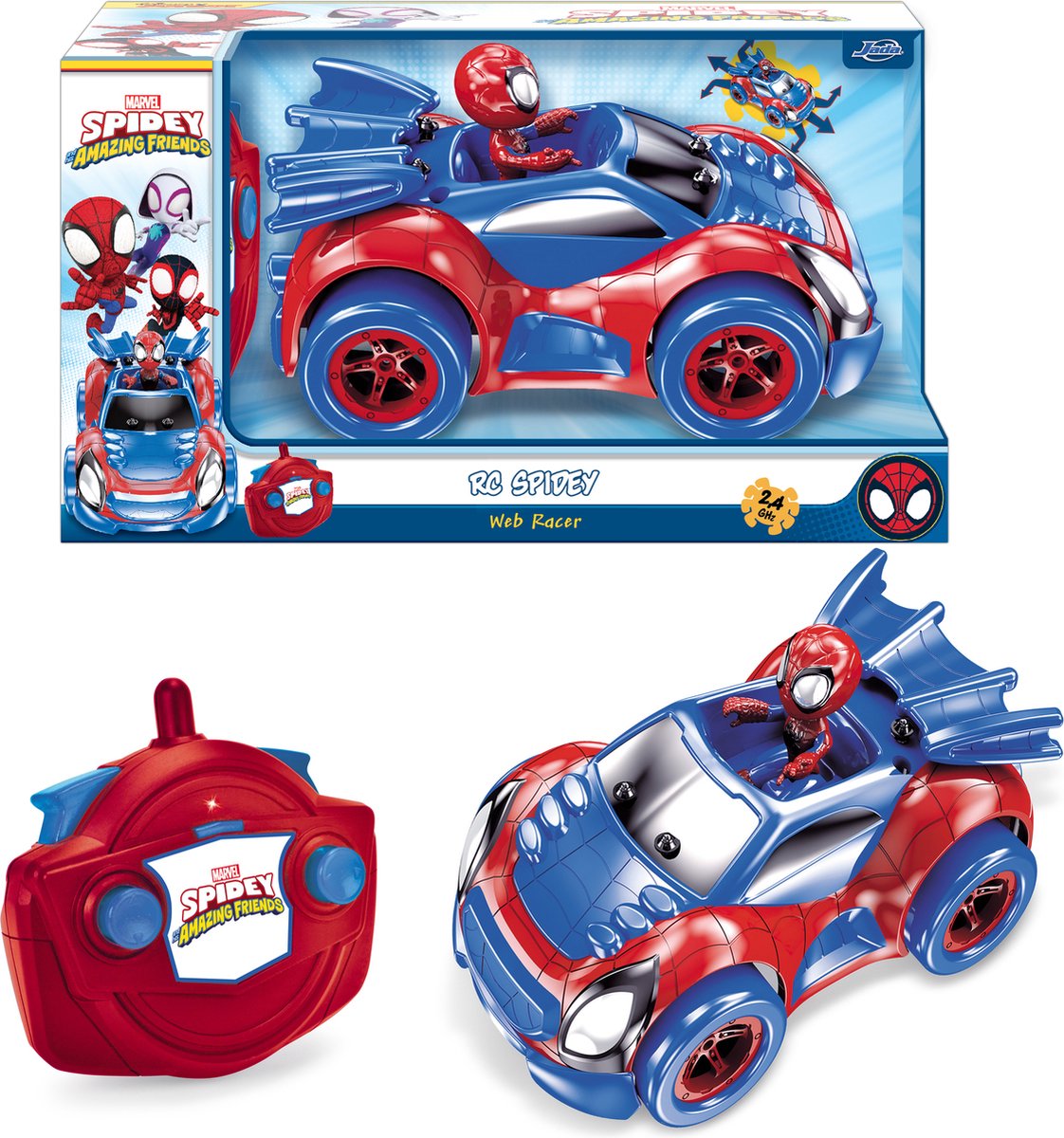 Jada RC Spidey Web Racer Controllable Car