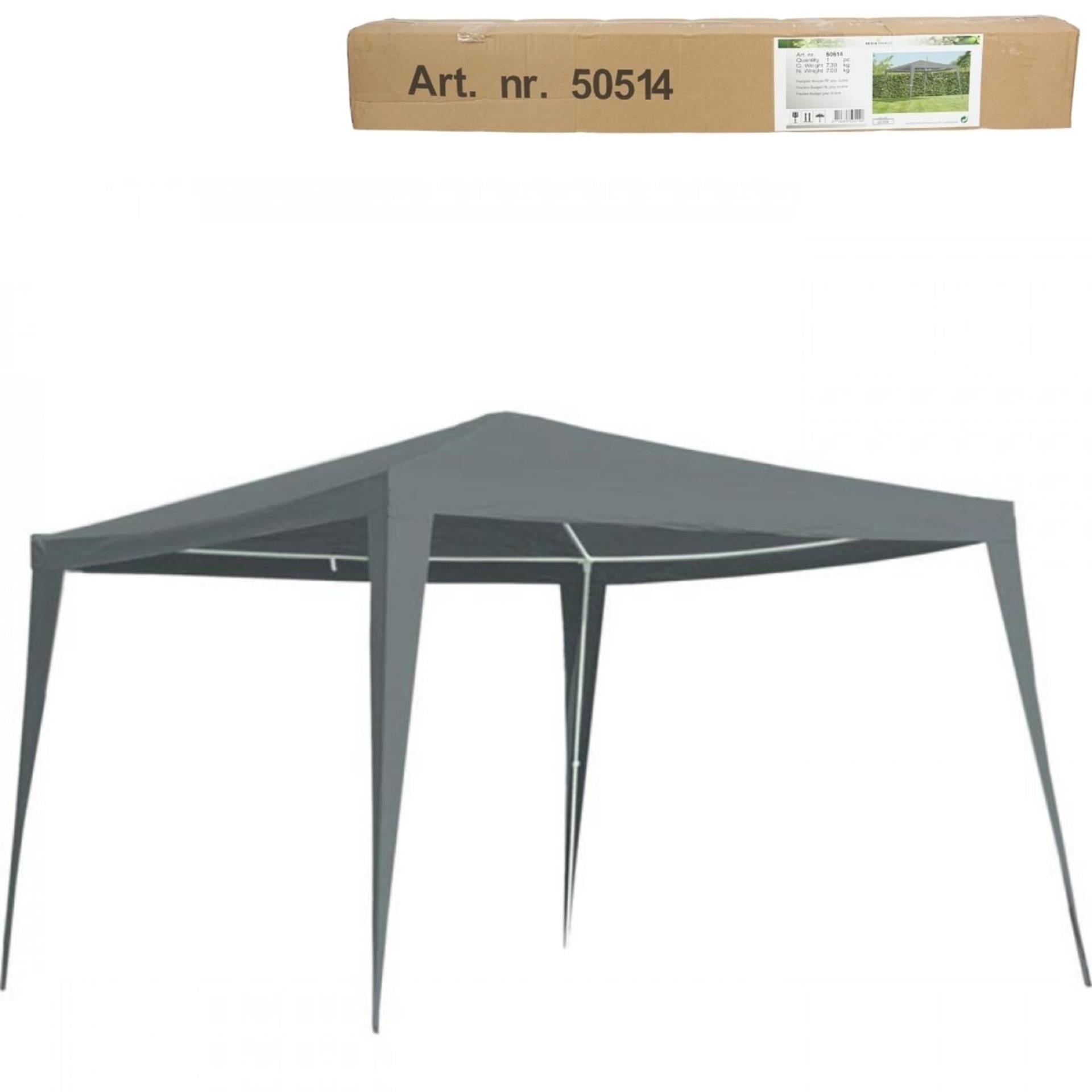 Lesli Living Partyzelt grau 3x3m