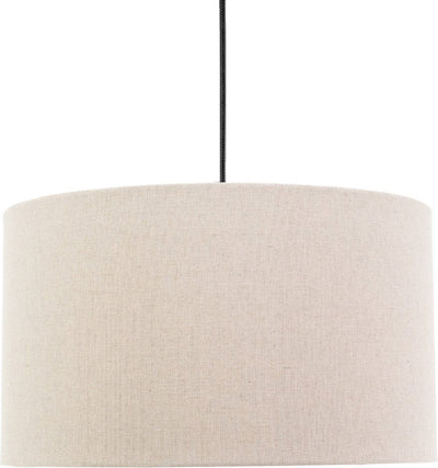 Eglo feniglia Hängelampe - e27 - ø 38 cm - Beige|Schwarz - Leinen