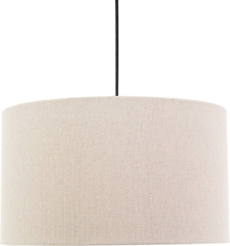 Eglo feniglia Hängelampe - e27 - ø 38 cm - Beige|Schwarz - Leinen