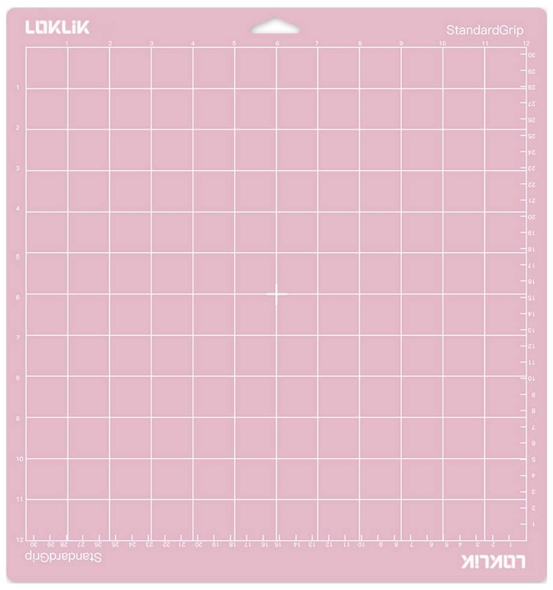 Loklik • Schneidematte Stoffgriff 30,5x30,5cm rosa 3 Stk.