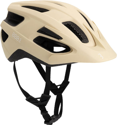 BBB Cycling Kite 3.0 Fidlock Fahrradhelm Erwachsene – MTB-Helm Rennradhelm – Fahrradhelm – Fahrradhelm Damen – Fahrradhelm Herren – Matt Sand Größe M (55–58 cm) – BHE-30